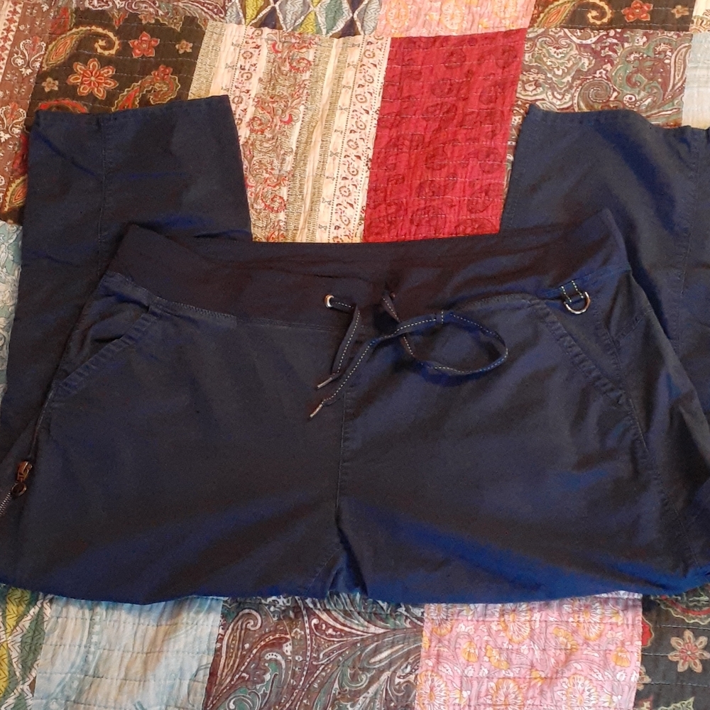 Navy scrub pants  2X